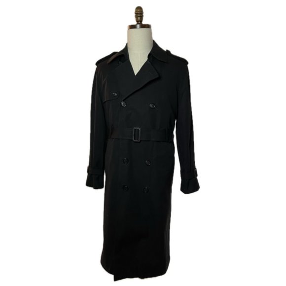 The Citadel Black All Weather Trench Coat - Picture 1 of 3